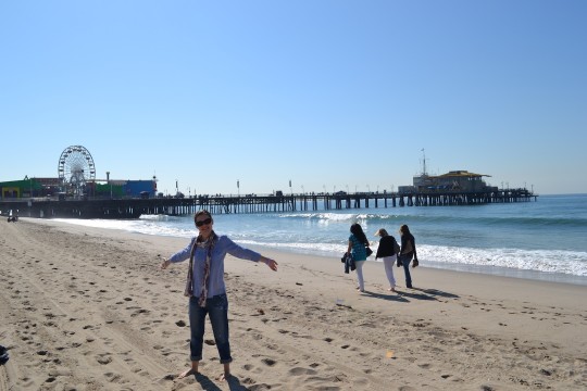 LA Santa Monica beach
